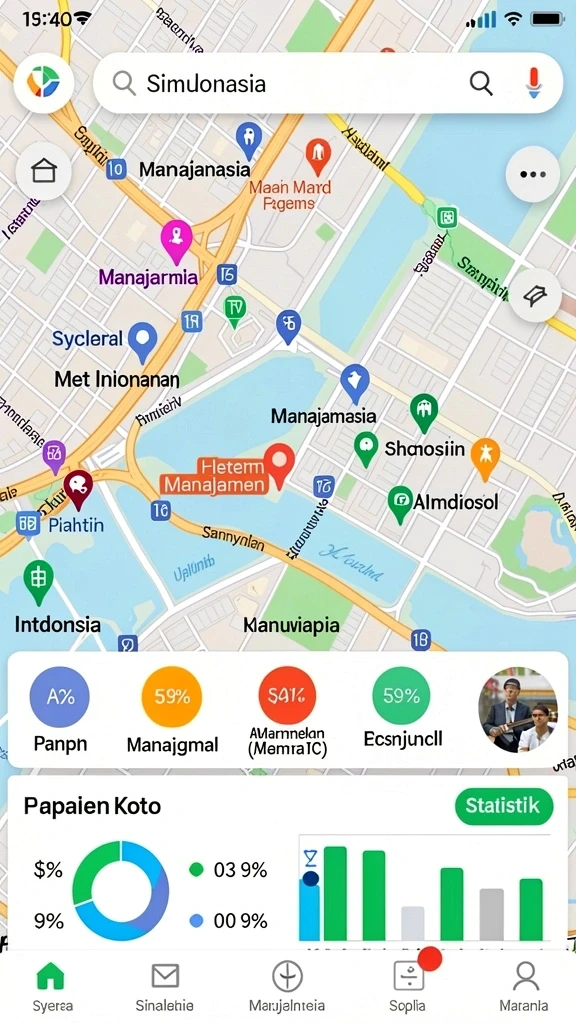Karakter yang beragam dan penuh warna.