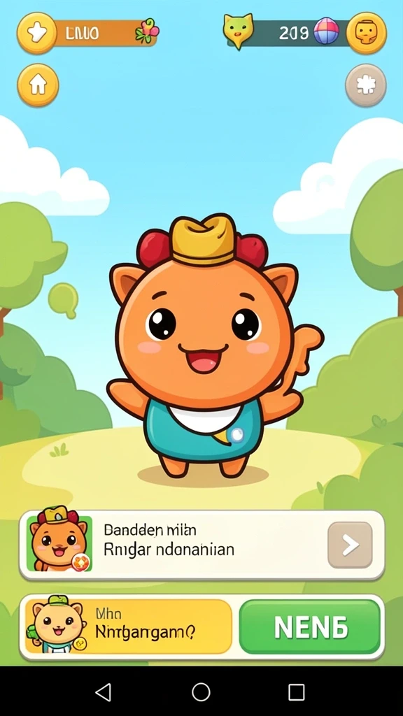 Tampilan antarmuka yang user-friendly dan menarik.