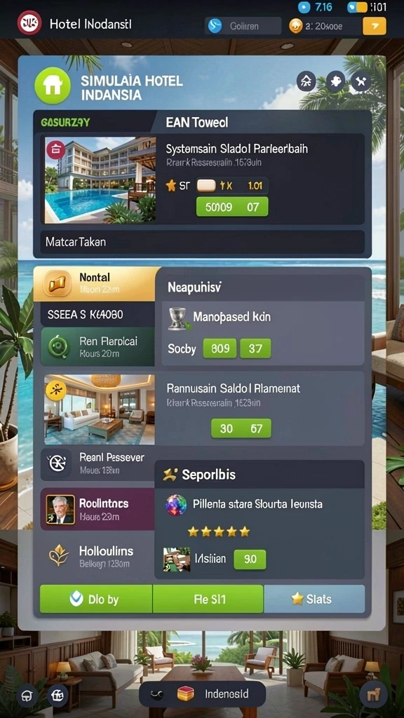 Tampilan antarmuka yang menarik dan user-friendly.