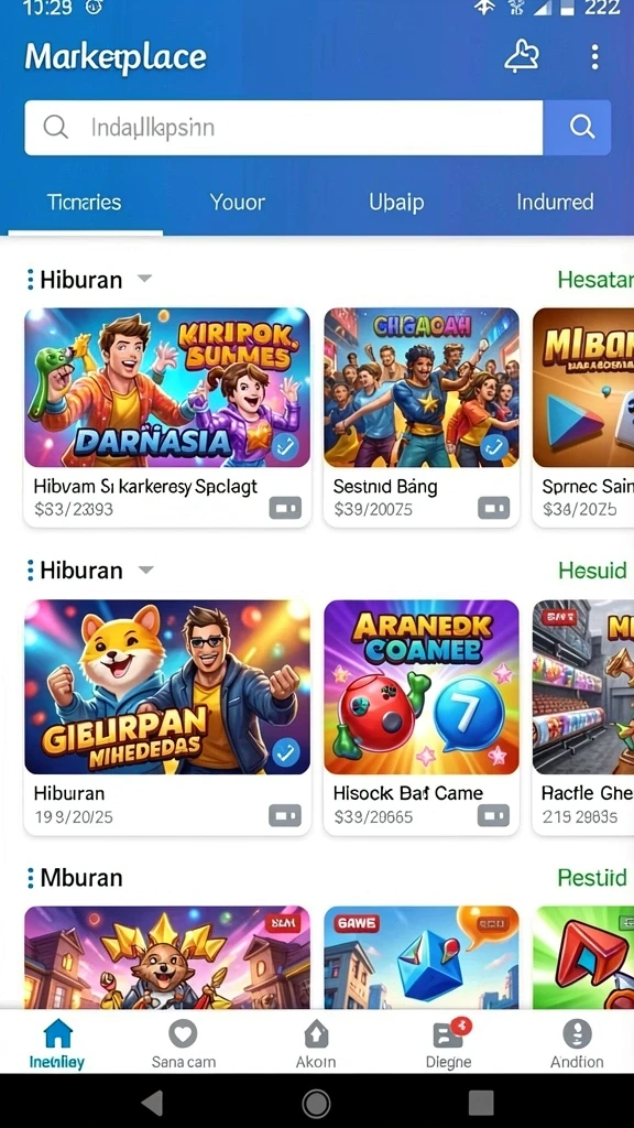 Tantangan menarik di setiap level permainan.