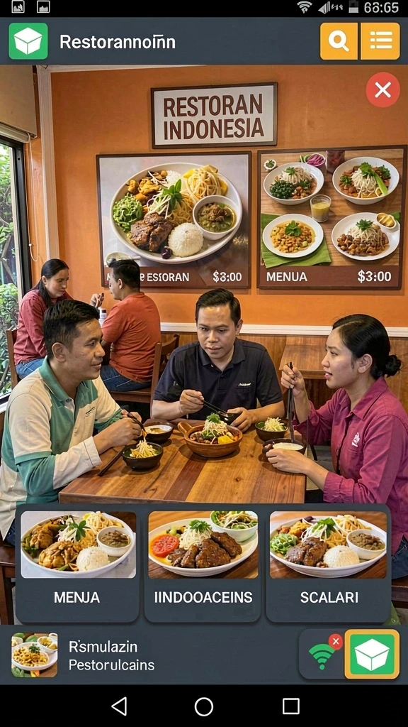 Fitur interaksi sosial yang menyenangkan.