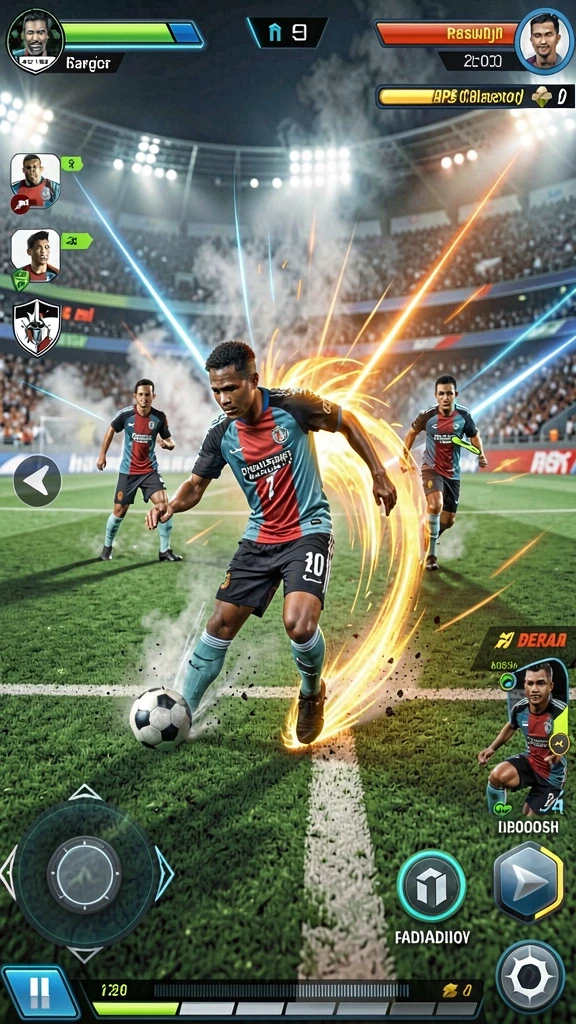 Screenshot memperlihatkan level baru dengan tantangan menarik.