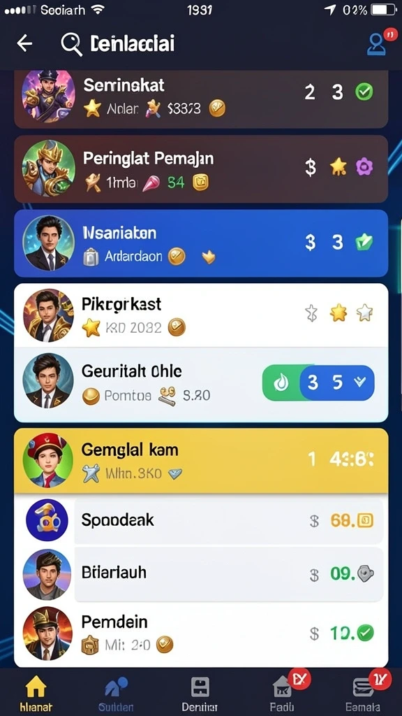 Tampilan antarmuka yang menarik dan mudah dipahami.