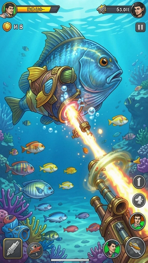 Screenshot memperlihatkan mode multiplayer yang menegangkan.