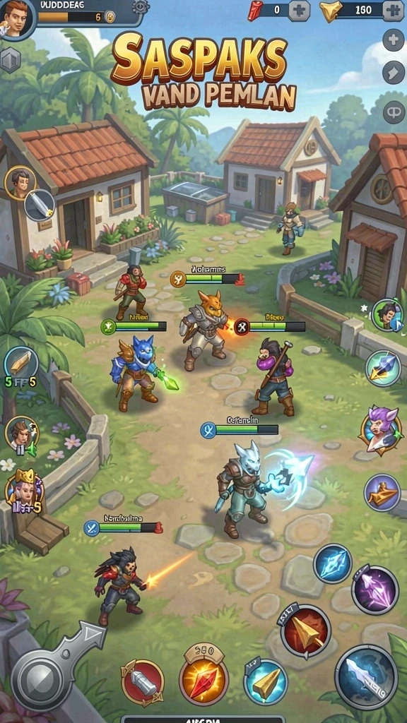 Gameplay seru dengan berbagai tantangan menarik.