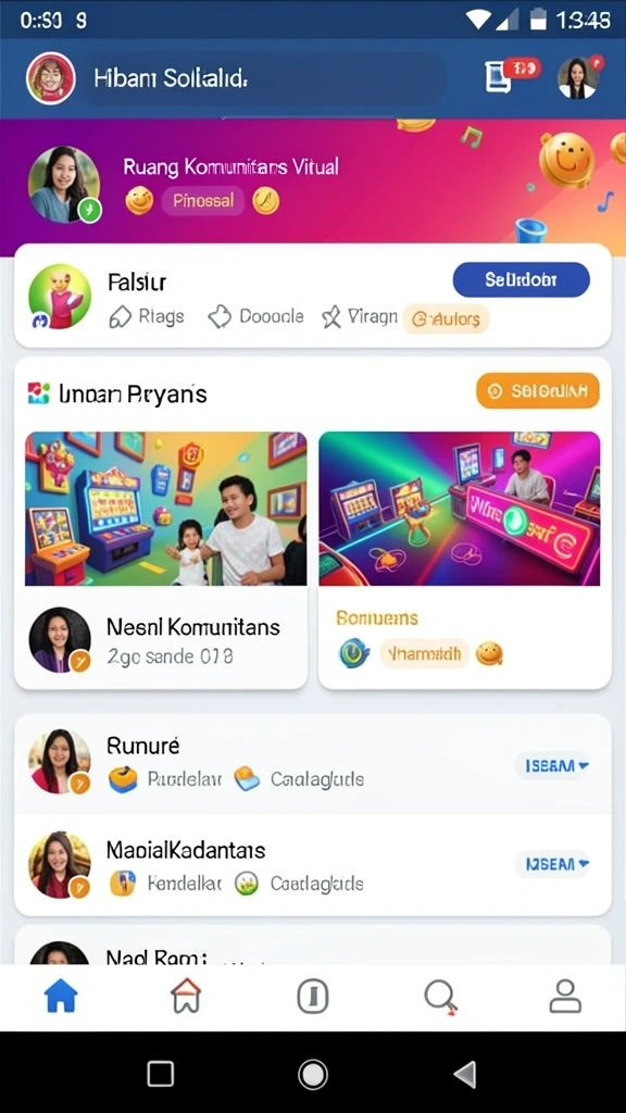 Grafis yang memukau dan menambah keseruan bermain.