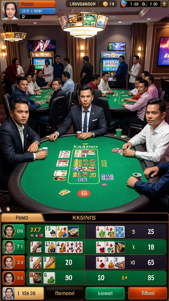 Fitur sosial yang memungkinkan interaksi dengan pemain lain.