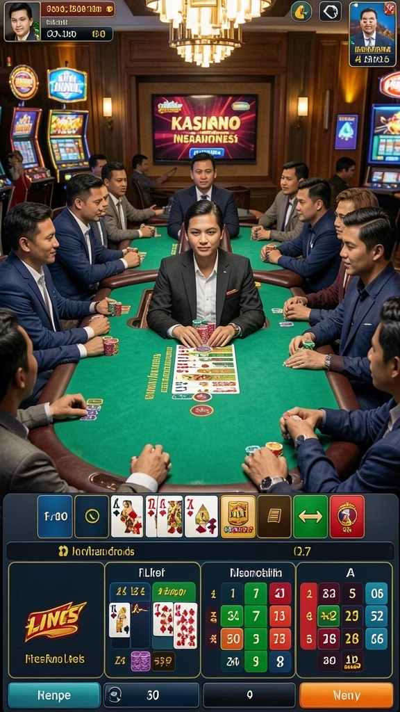 Tampilan awal aplikasi LANGIT99 yang menarik.