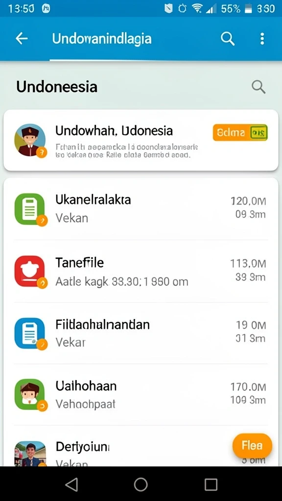 Beragam pilihan tim untuk dipilih.