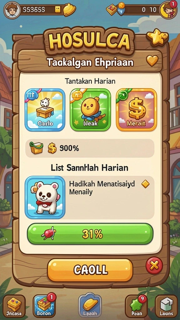Tangkapan layar menampilkan karakter utama dalam aksi.