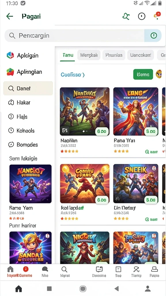 Gameplay adiktif dengan berbagai mode yang seru.