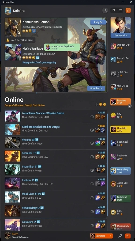 Screenshot dari aksi seru dalam permainan.