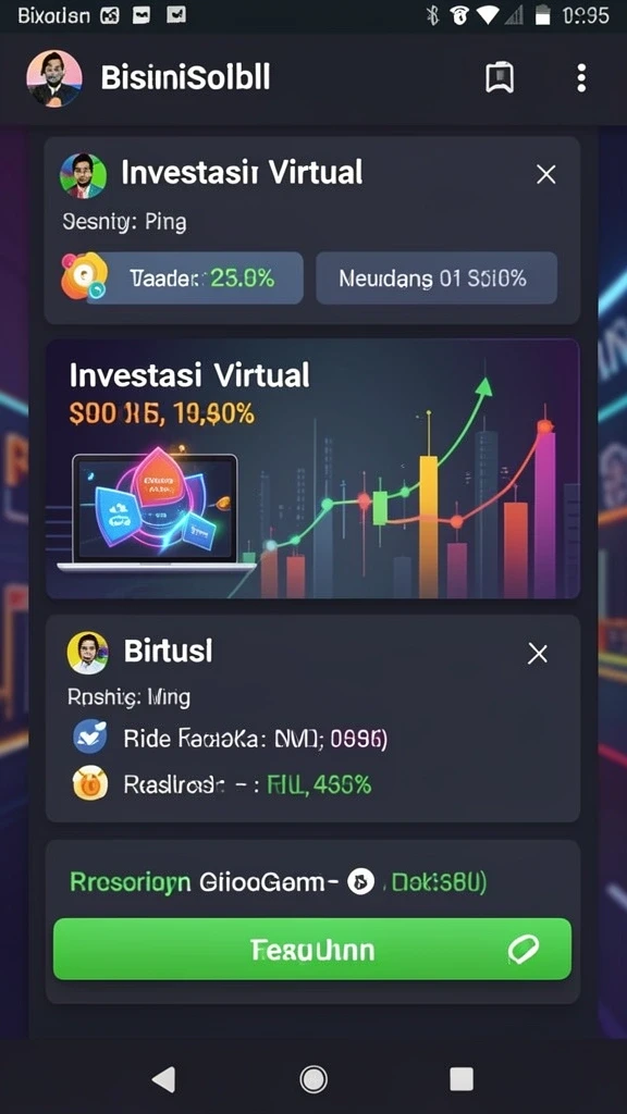 Screenshot menunjukkan antarmuka pengguna yang menarik.