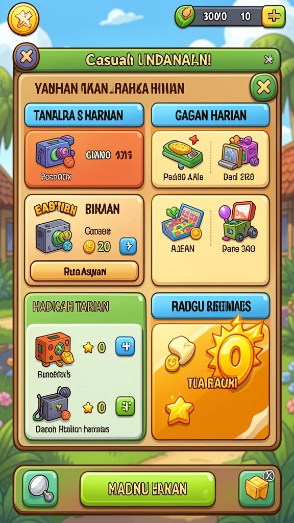 Screenshot memperlihatkan fitur promosi terbaru.