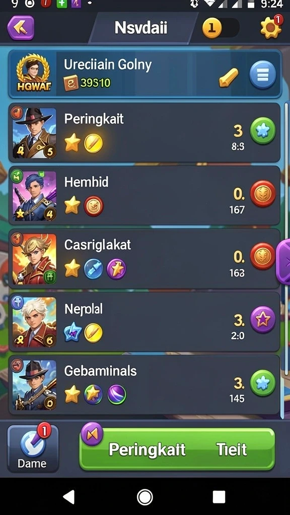 Gameplay seru dengan banyak tantangan.