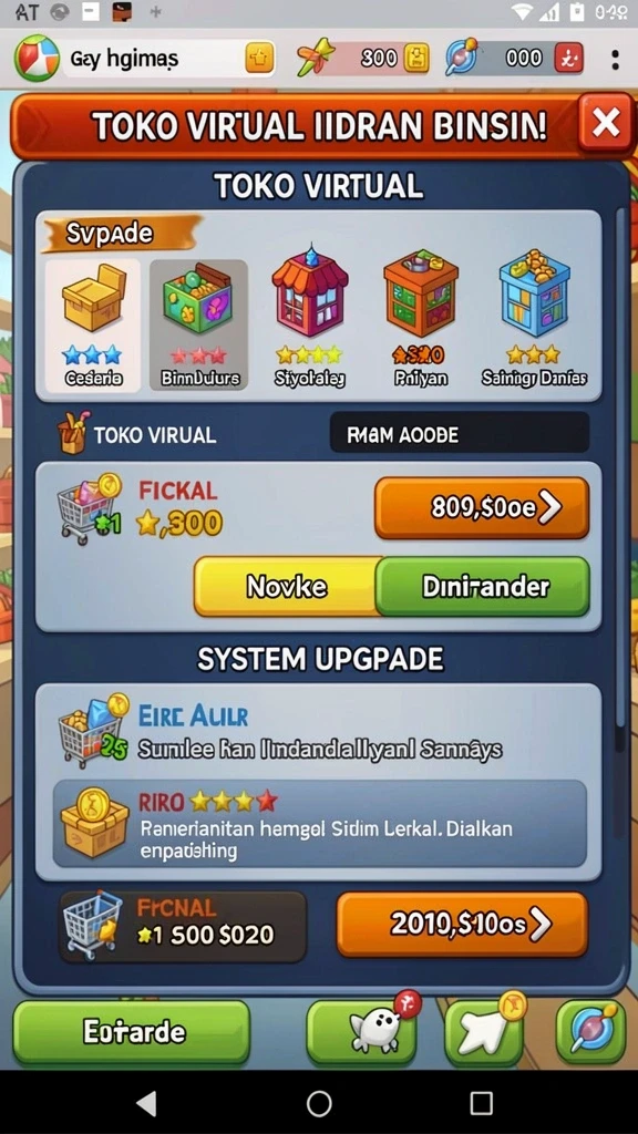 Level baru yang menantang dan seru.