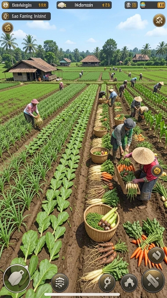 Menu utama dengan tampilan menarik.