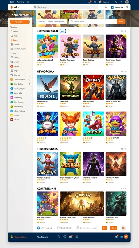 Screenshot menampilkan tampilan markas yang dibangun pemain.