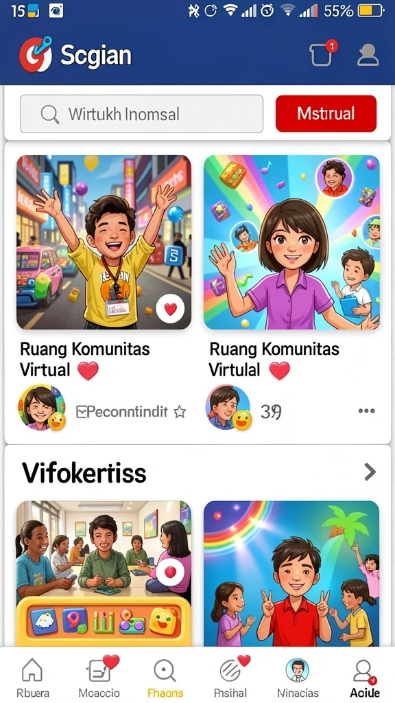 Screenshot menunjukkan berbagai item menarik yang bisa didapatkan.