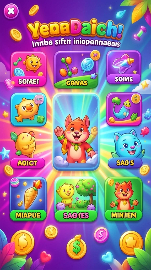 Tampilan petualangan yang menantang di level tertentu.