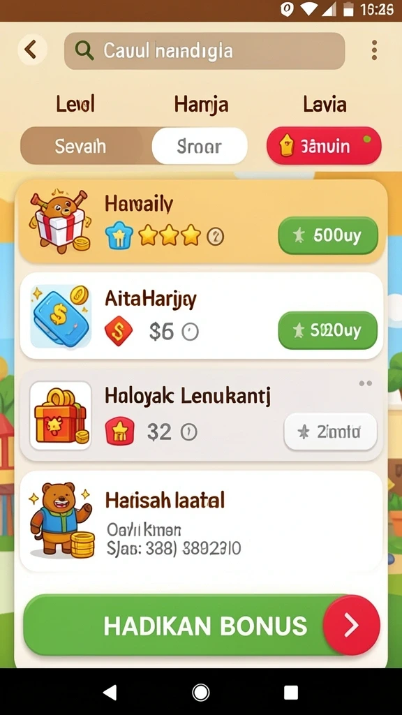Tampilan antarmuka yang menarik dan ramah pengguna.